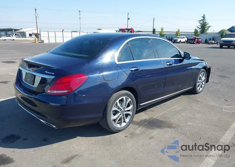 2017 Mercedes-Benz C 300 4Matic from USA, damaged, VIN 55SWF4KB9HU227570